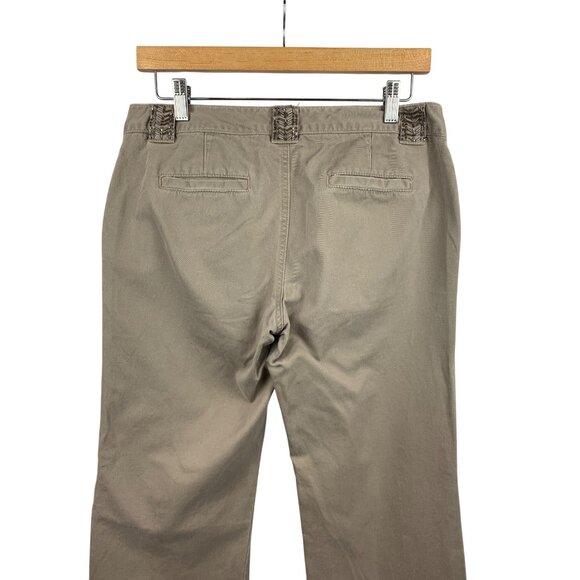 Old Navy Womens Low Waist Khaki Pants Size 4 - Picture 6 of 7